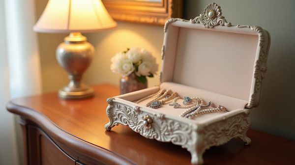 Organiser vos bijoux avec une boîte à bijoux élégante