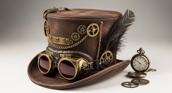 Steampunk chapeau : l'accessoire original pour sublimer votre style rétro